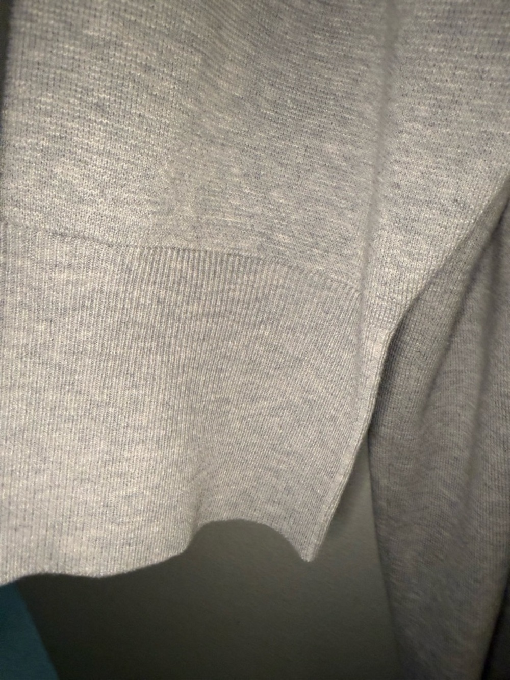 J. Crew Light Gray Open-Front Long Coatigan - Picture 4 of 6